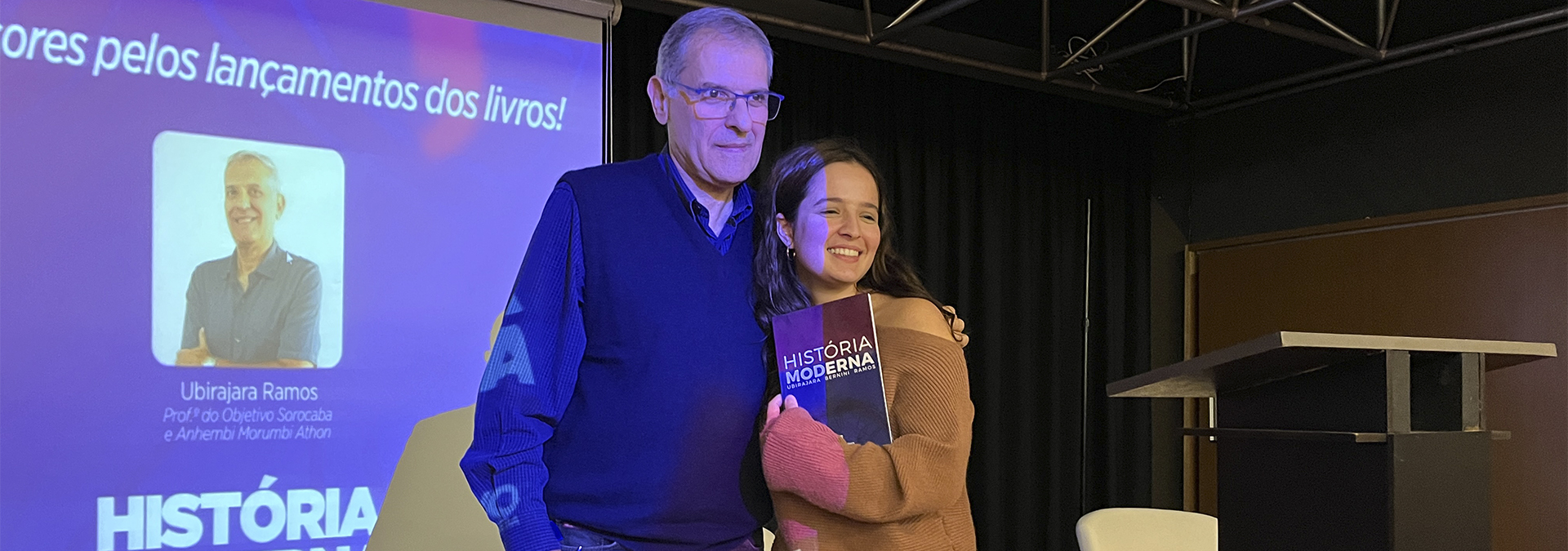 Lançamento do Livro “História Moderna”